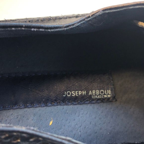 Joseph Abboud Navy Wingtip Oxfords Size 9.5 - Picture 8 of 8